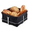 Brotkorb BRUNCH, eckig, schwarz