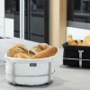 Brotkorb BRUNCH, rund, weiß