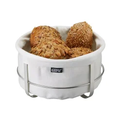 Brotkorb BRUNCH, rund, weiß
