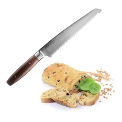 Brotmesser ENNO, 21 cm Wellenschliff