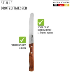 Brotzeitmesser STULLE