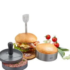 Burger-Set BBQ, 3-teilig