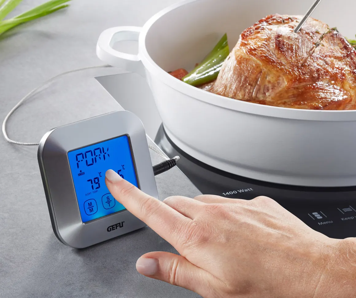Digitales Bratenthermometer PUNTO mit Timer