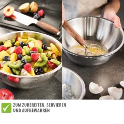 Edelstahlschüssel-Set CAVARO, 4-teilig