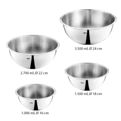 Edelstahlschüssel-Set CAVARO, 4-teilig