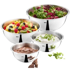 Edelstahlschüssel-Set CAVARO, 4-teilig