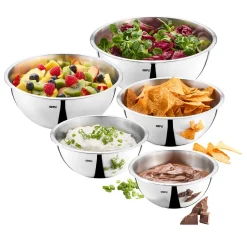 Edelstahlschüssel-Set, 5-teilig Schüssel-Set, 5-teilig