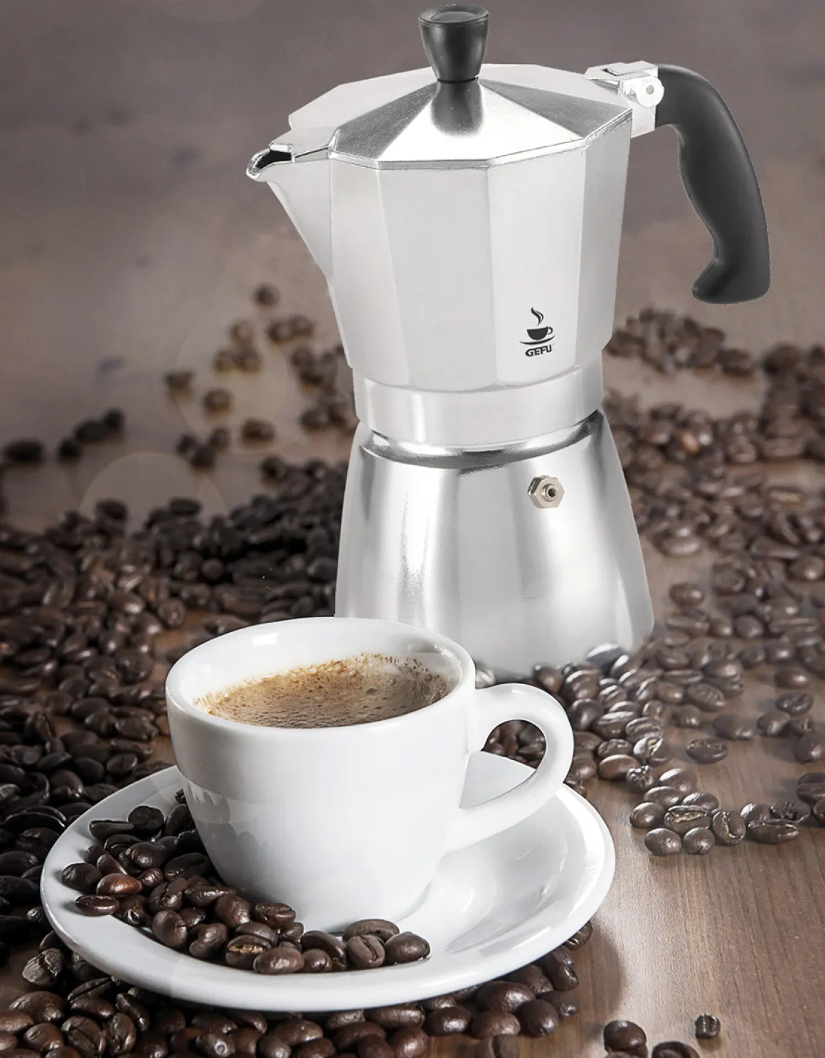 Espressokocher LUCINO, 6 Tassen