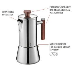 Espressokocher NANDO, 4 Tassen