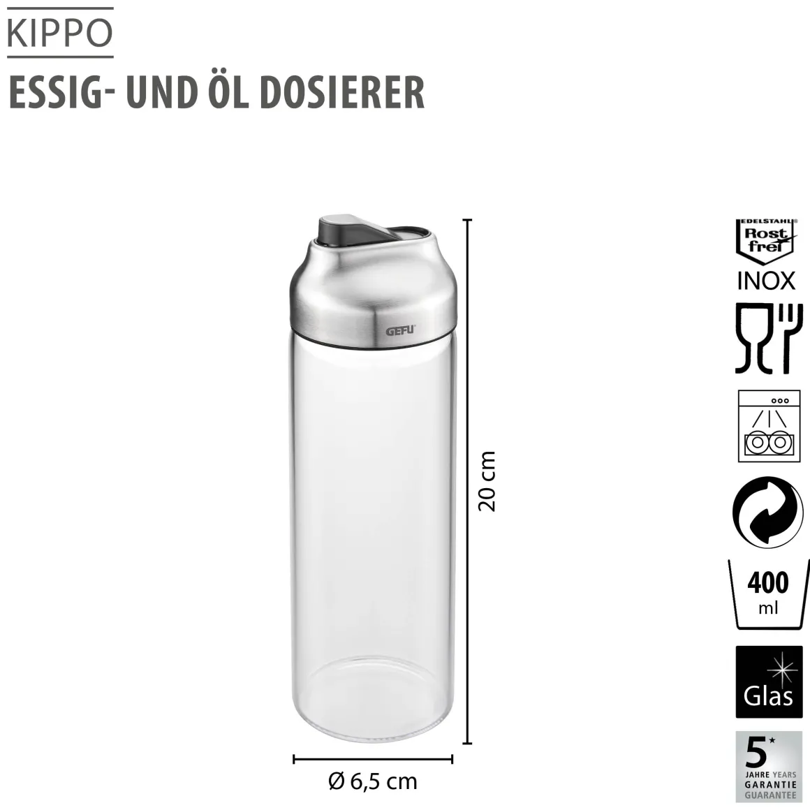 Essig-Öl Dosierer KIPPO