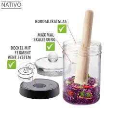 Fermentierglas NATIVO, 1 l