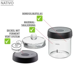 Fermentierglas NATIVO, 0,5 l