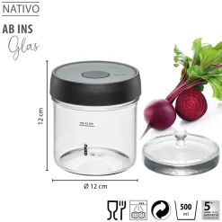 Fermentierglas NATIVO, 0,5 l