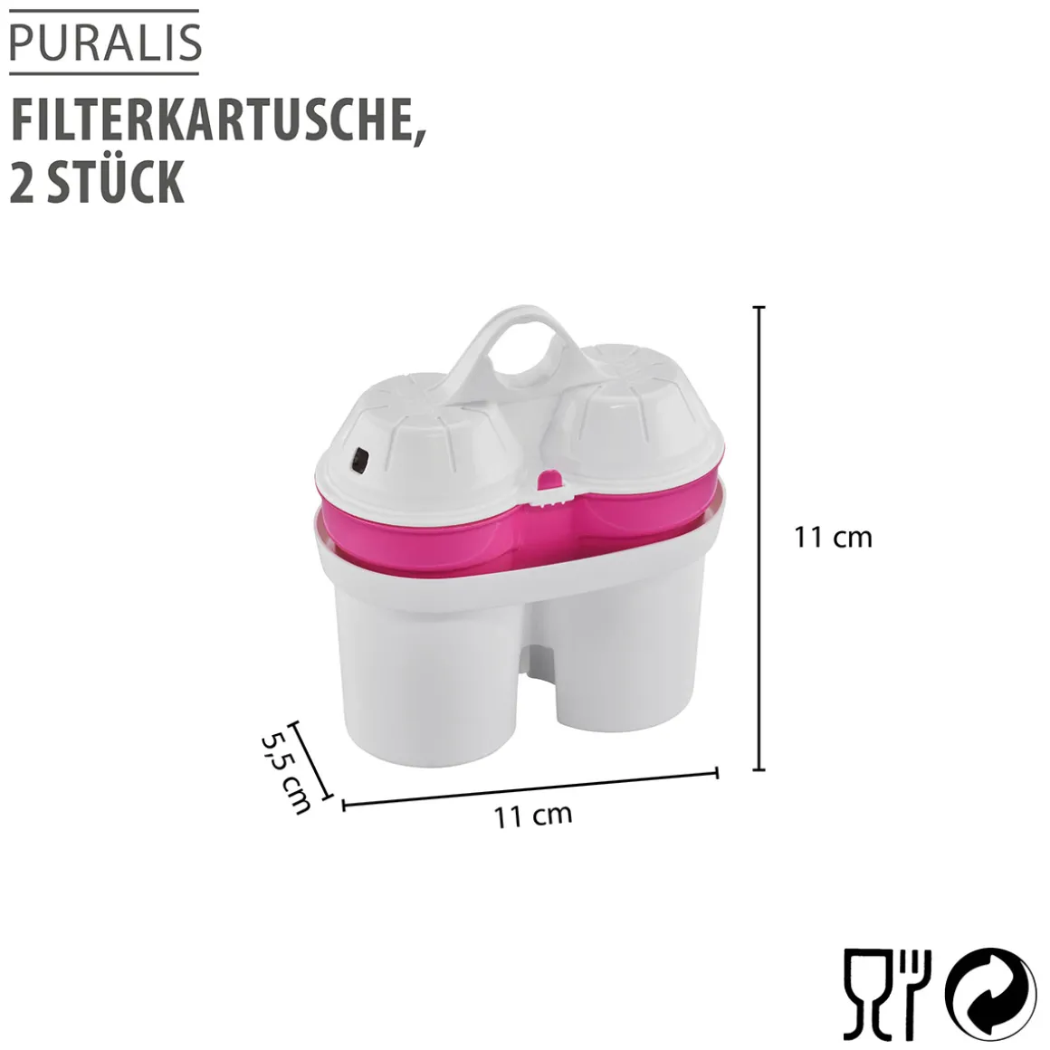 Filterkartusche PURALIS, 2 Stück