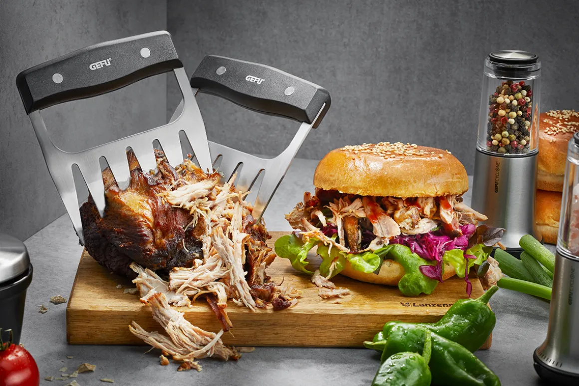 Fleischkrallen BBQ, 2 Stück