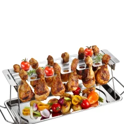 Hähnchenkeulen-Halter BBQ
