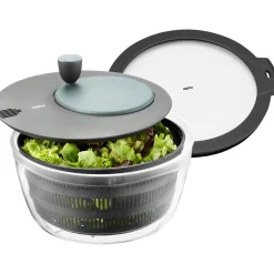 Salatschleuder, Kunststoff inkl. Frischhaltedeckel, 4 L