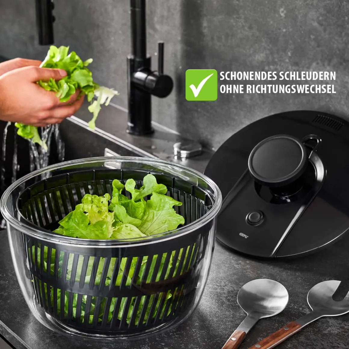 Salatschleuder PUSH IT, 5 L