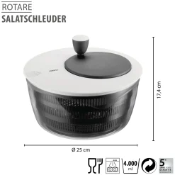Salatschleuder ROTARE, 4 L