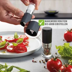 Salz- und Pfeffermühle TUSOME, 2 Stück
