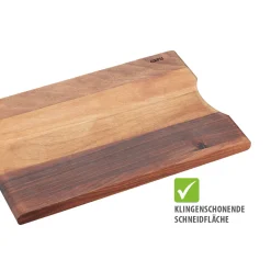 Schneidebrett ENNO, klein, Walnussholz
