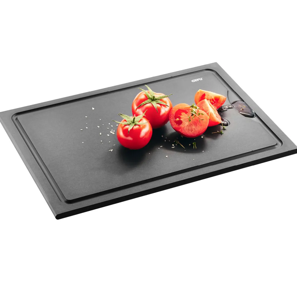 Schneidebrett SLIZE, mittel mit Saftrille
