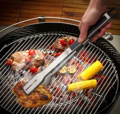 Set: Grillzange BBQ + Grillhandschuh BBQ