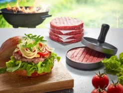 Set: Hamburgerpresse BBQ + Wender BBQ XXL