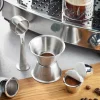 Set: Trichter und Kaffeemaß-Set CONSCIO + 4 Kaffeekapseln CONSCIO + 80 Ersatz-Aroma-Sticker CONSCIO