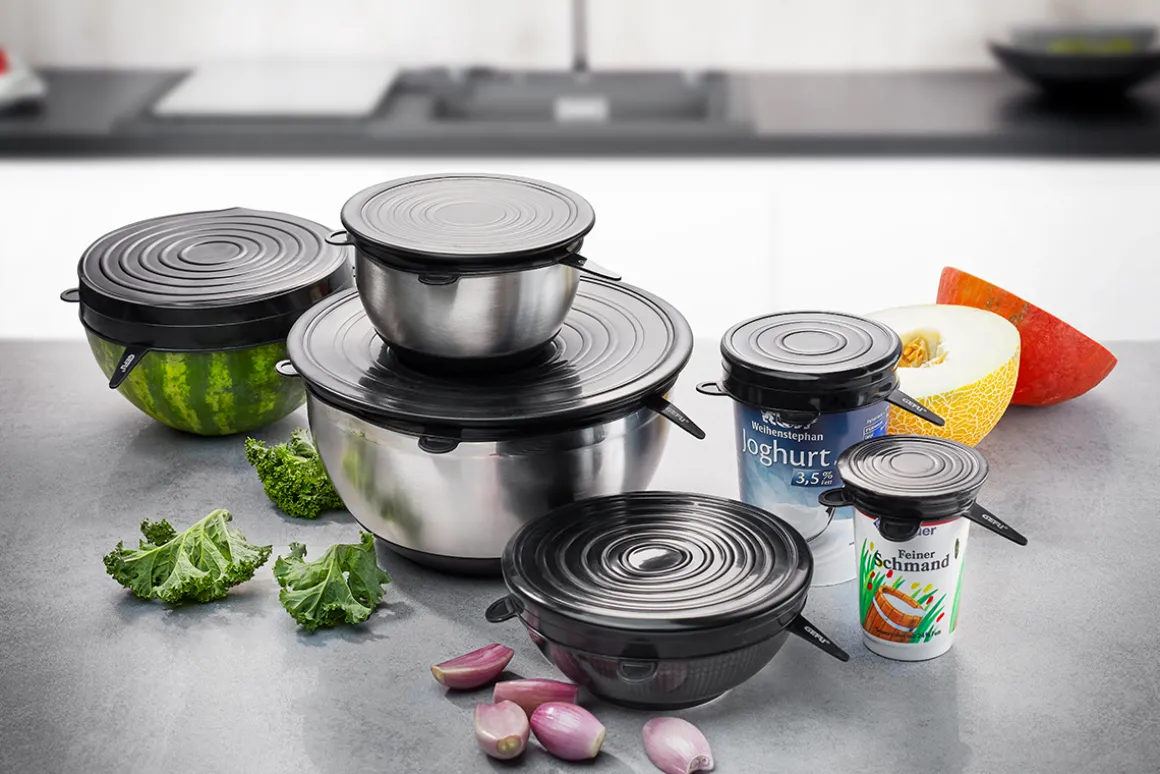 Silikondeckel FLEXIFRESH, 6-teilig