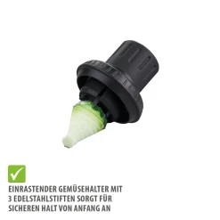 Spiralschneider SPIRELLI® 2.0 BLACK EDITION inkl. Reinigungsbürste
