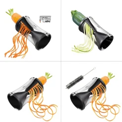 Spiralschneider SPIRELLI® inkl. Reinigungsbürste