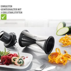 Spiralschneider SPIRELLI® XL inkl. Reinigungsbürste