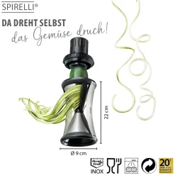 Spiralschneider SPIRELLI® XL inkl. Reinigungsbürste
