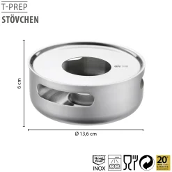 Stövchen T-PREP