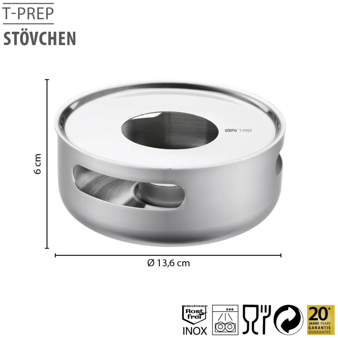 Stövchen T-PREP
