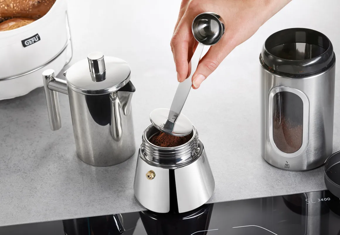 Tamper mit Kaffeemaß TAMINO