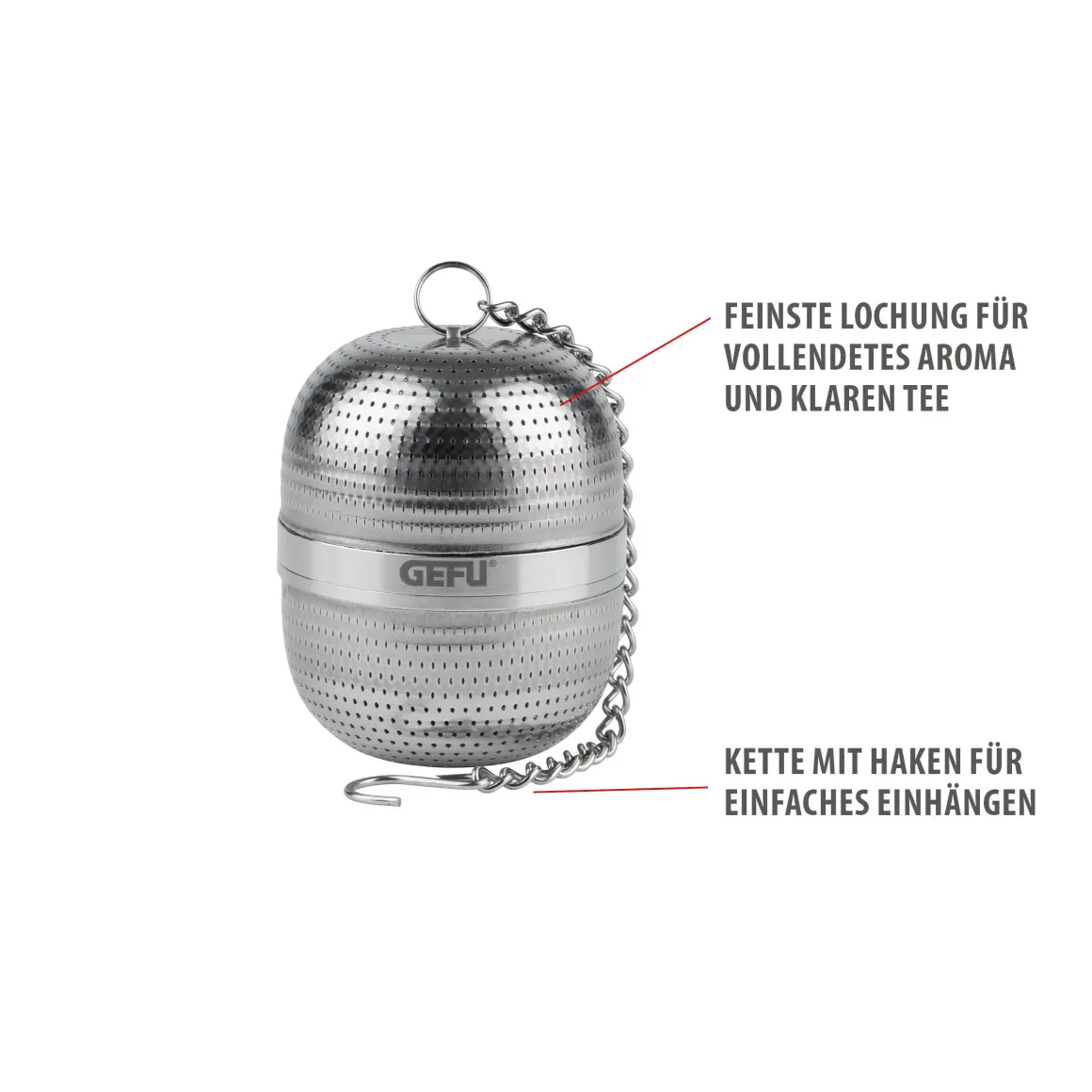 Tee-Ei mit Abtropfablage VELORA