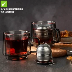 Tee-Ei mit Abtropfablage VELORA