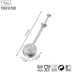 Teefilter T-BALL