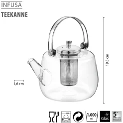 Teekanne INFUSA, 1.000 ml