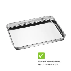 Universalblech mit Abtropfgitter VARIADO, 31,5 cm
