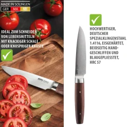 Universalmesser ENNO, 11,5 cm Wellenschliff
