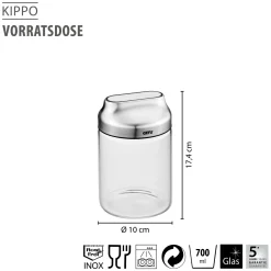 Vorratsdose KIPPO, 700 ml