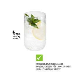 Wasserglas LINOA, 330 ml, 2 Stück